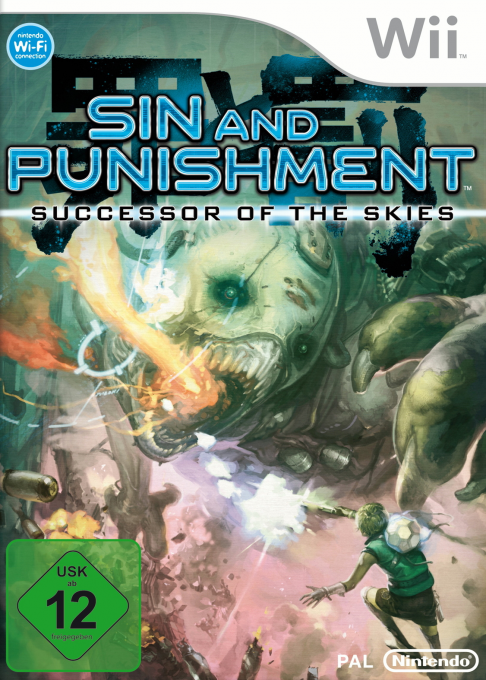 Sin And Punishment - Successor Of The Skies — box-2D (DE)