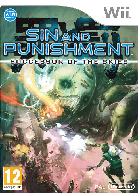 Sin And Punishment - Successor Of The Skies — box-2D (EU)