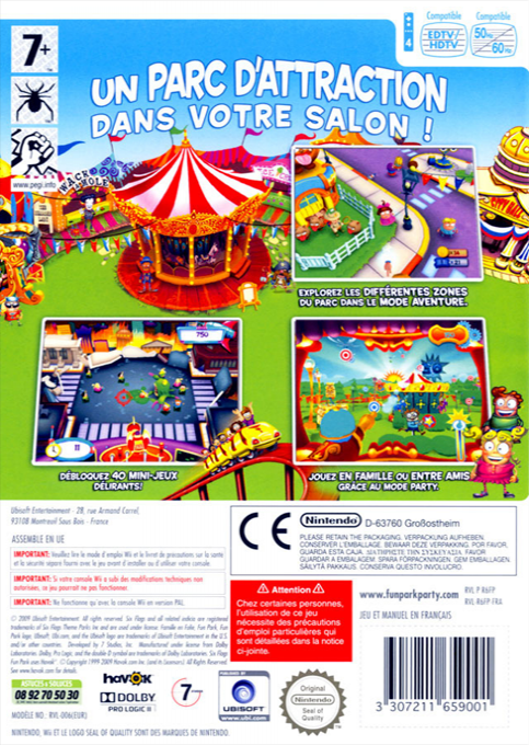 Fun Park — box-2D-back (FR)
