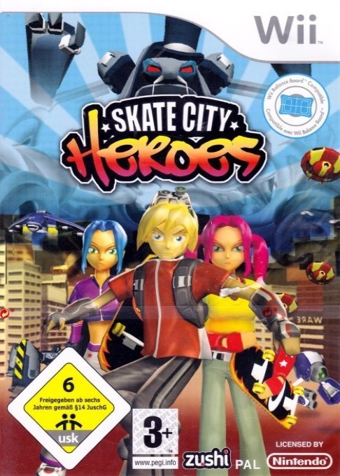 Skate City Heroes — box-2D (DE)