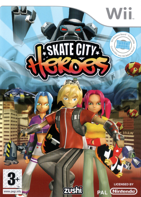 Skate City Heroes — box-2D (EU)