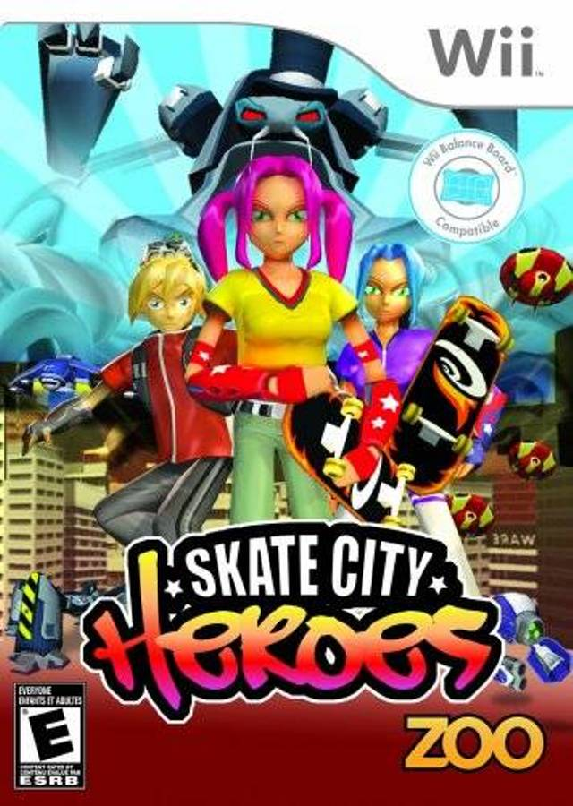 Skate City Heroes box art