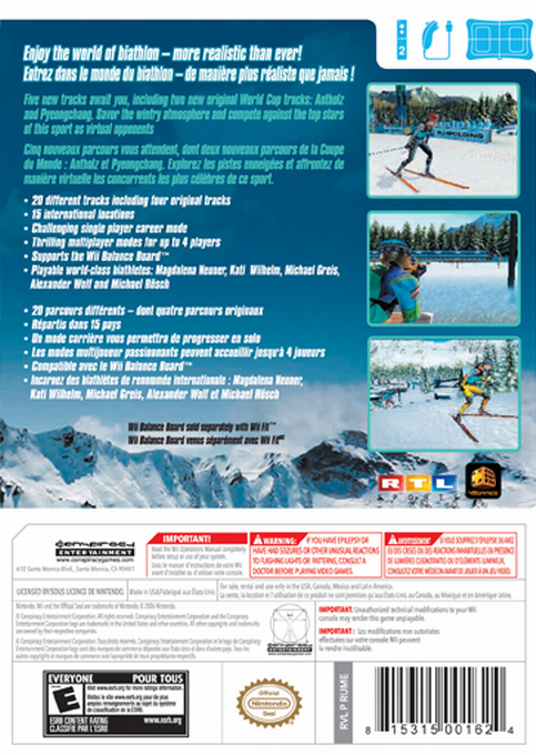 Ski And Shoot — box-2D-back (US)