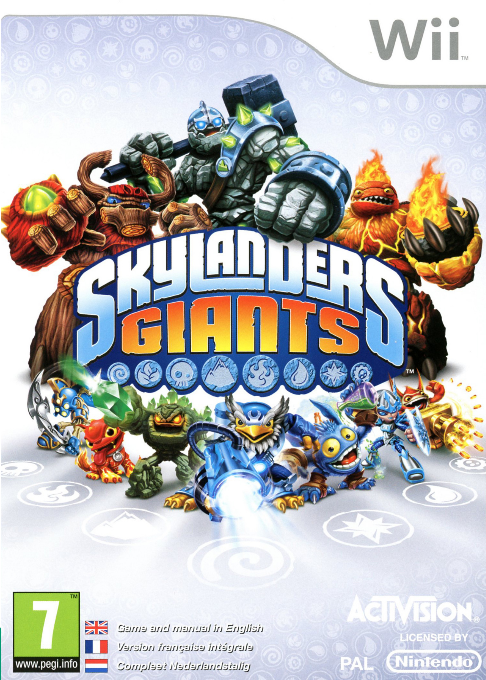 Skylanders Giants — box-2D (FR)