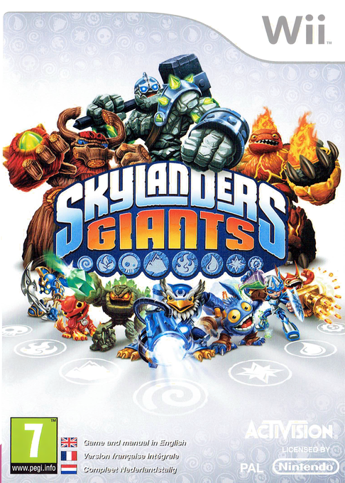 Skylanders Giants — box-2D (UK)