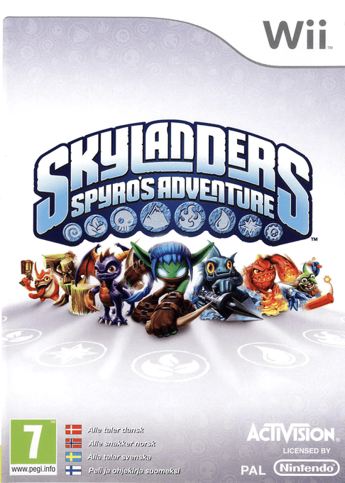 Skylanders - Spyro's Adventure — box-2D (EU)