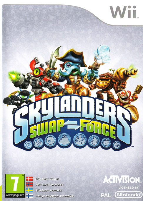 Skylanders - Swap Force — box-2D (UK)