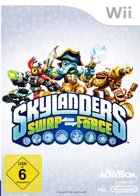 Skylanders - Swap Force — box-2D (DE)