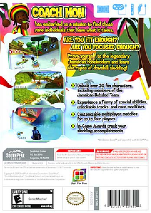 Sled Shred — box-2D-back (US)