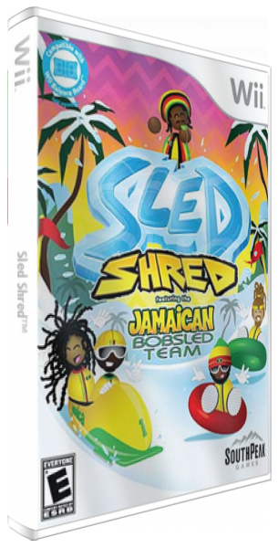 Sled Shred — box-3D (US)
