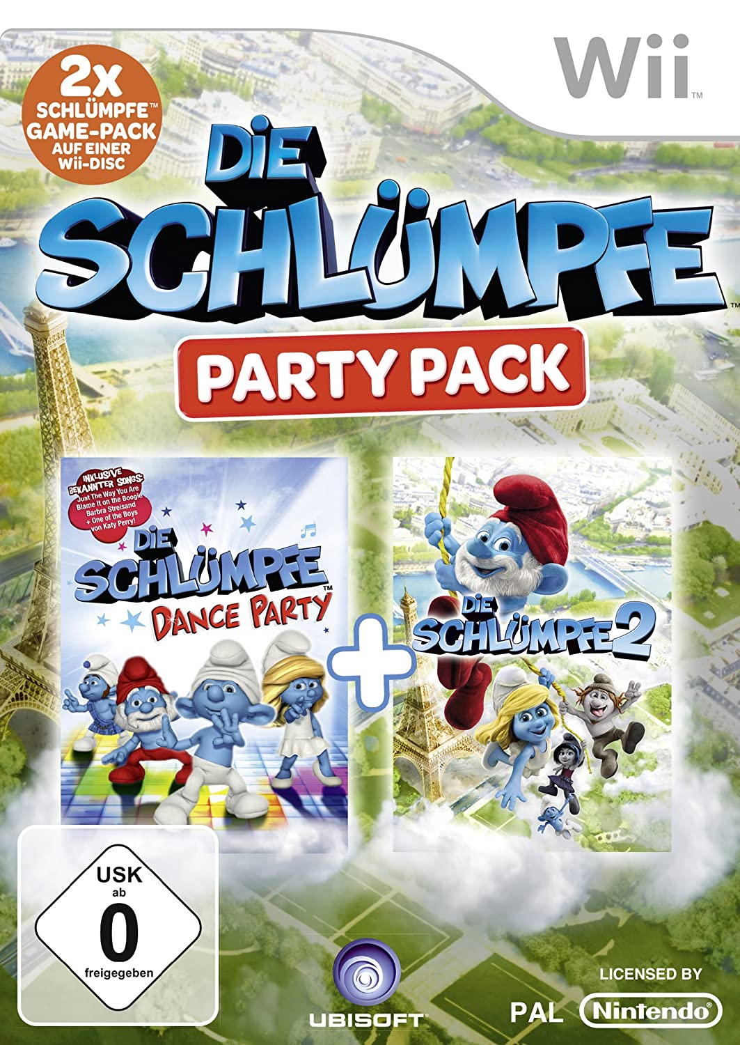 Smurfs Party Pack, The — box-2D (DE)