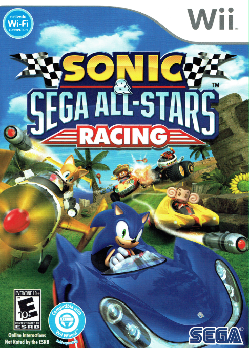 Sonic And Sega All-stars Racing box art