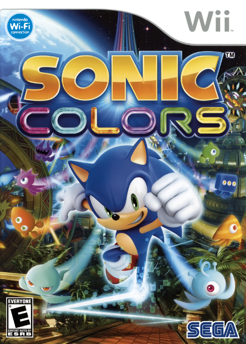 Sonic Colours box art