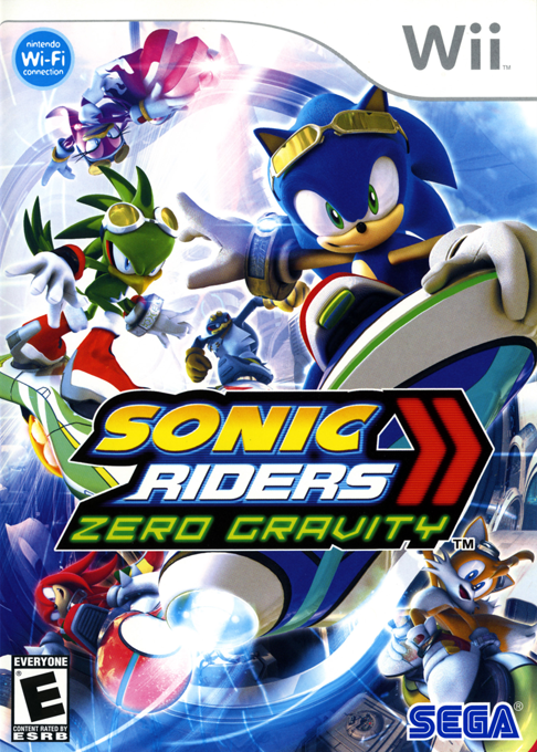 Sonic Riders Zero Gravity box art