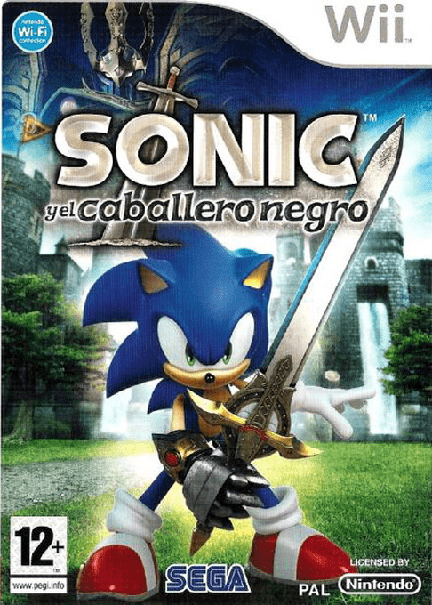 Sonic and the Black Knight — box-2D (SP)