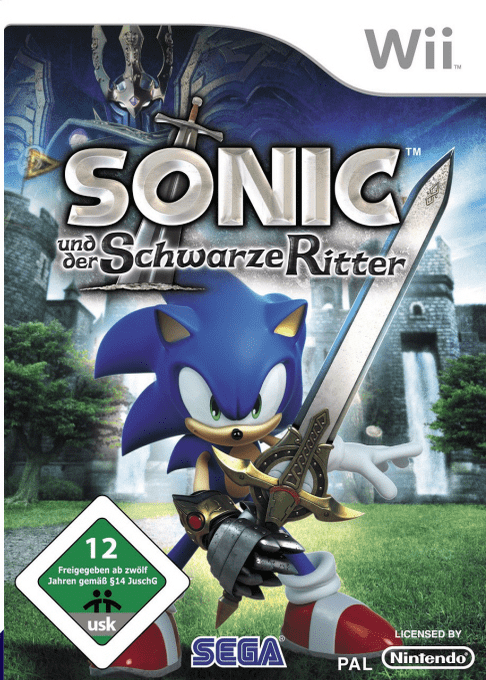 Sonic and the Black Knight — box-2D (DE)