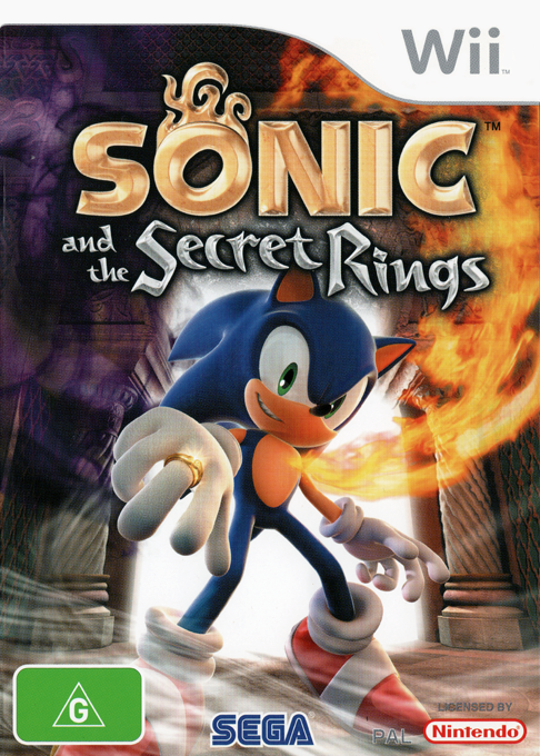 Sonic And The Secret Rings — box-2D (AU)