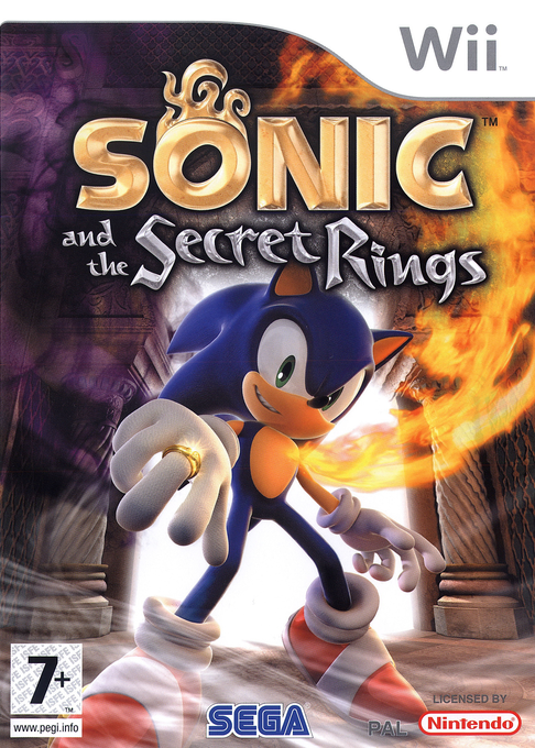 Sonic And The Secret Rings — box-2D (EU)