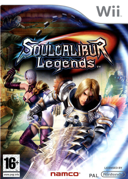 Soulcalibur Legends — box-2D (FR)