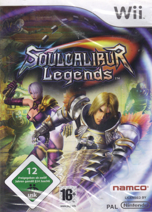 Soulcalibur Legends — box-2D (DE)