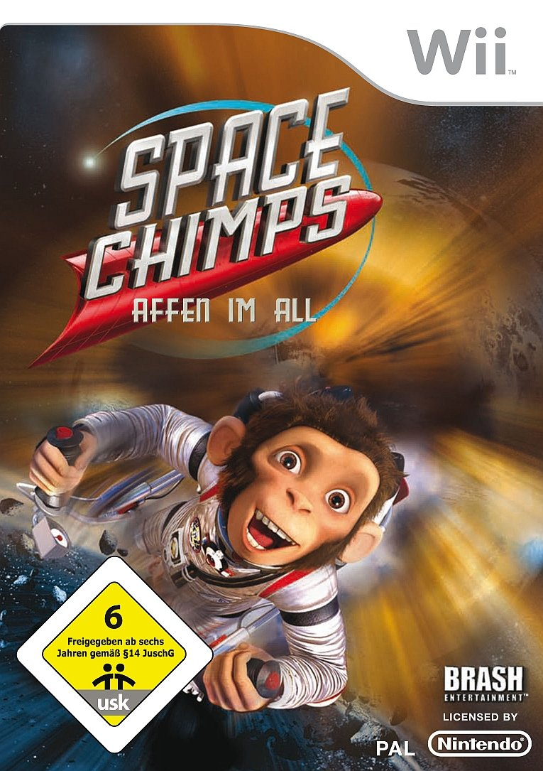 Chimpanzés De L'espace, Les box art