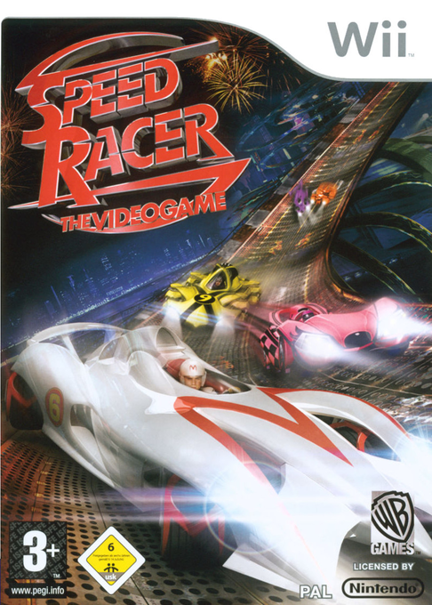 Speed Racer - The Videogame — box-2D (DE)