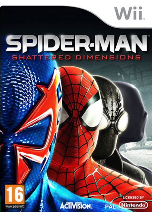 Spider-Man: Shattered Dimensions — box-2D (EU)