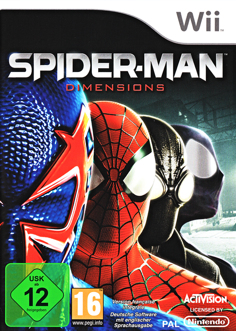 Spider-Man: Shattered Dimensions — box-2D (DE)