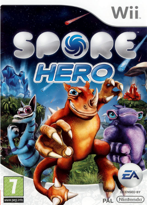 Spore Hero — box-2D (FR)