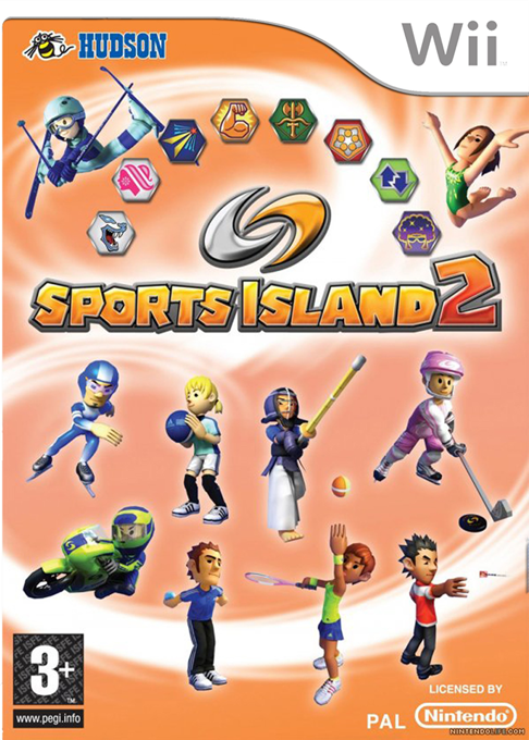 Sports Island 2 — box-2D (EU)