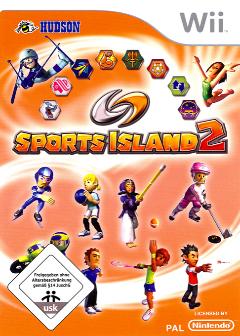 Sports Island 2 — box-2D (DE)