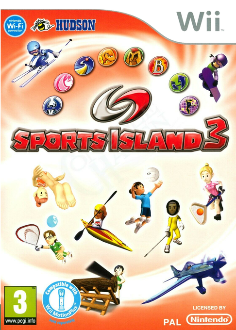 Sports Island 3 — box-2D (EU)