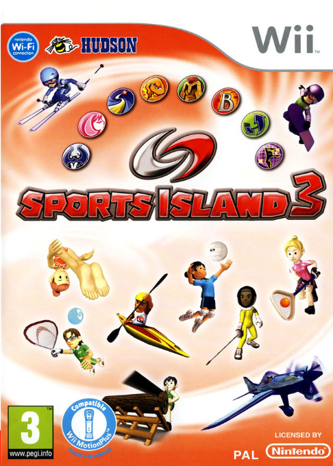 Sports Island 3 — box-2D (FR)