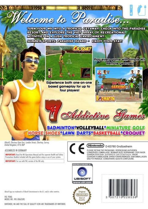 Sports Party — box-2D-back (EU)