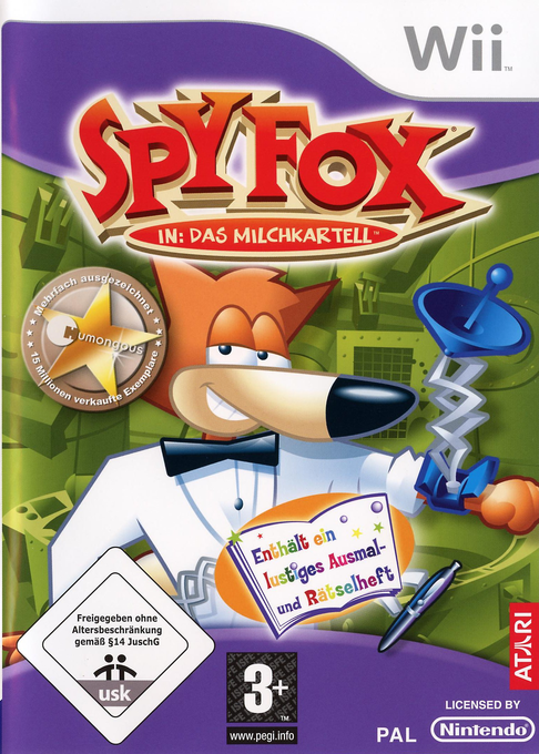 Spy Fox In Dry Cereal — box-2D (DE)