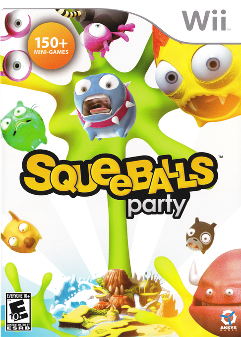 Squeeballs Party box art