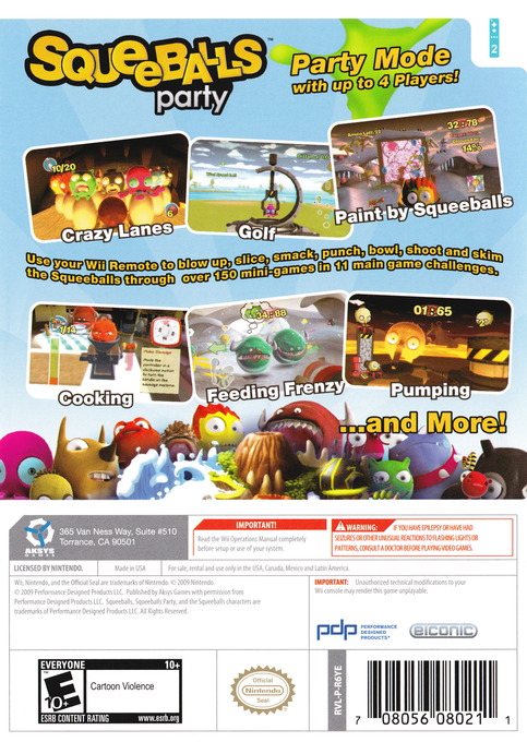 Squeeballs Party — box-2D-back (US)