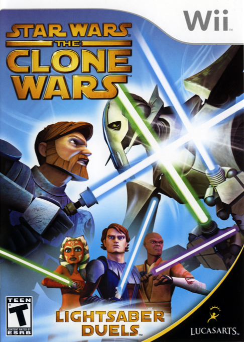 Star Wars The Clone Wars - Lightsaber Duels box art
