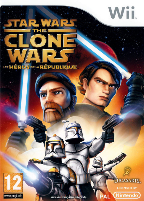 Star Wars The Clone Wars - Les Héros De La République — box-2D (FR)