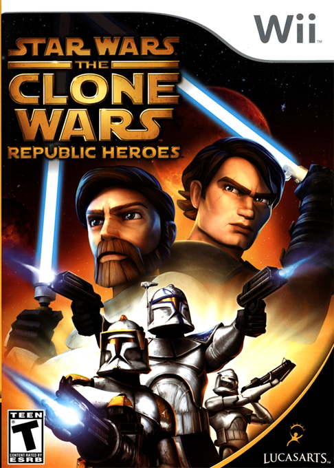 Star Wars The Clone Wars - Les Héros De La République box art