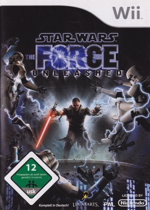 Star Wars - The Force Unleashed — box-2D (DE)