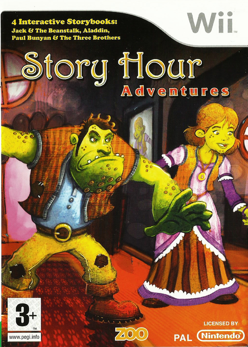 Story Hour - Adventures — box-2D (UK)