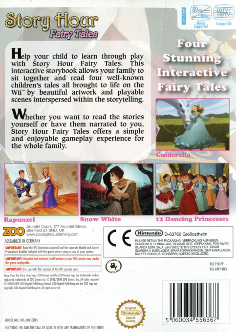 Story Hour - Fairy Tales — box-2D-back (EU)
