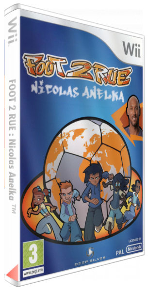 Foot 2 Rue - Nicolas Anelka — box-3D (FR)