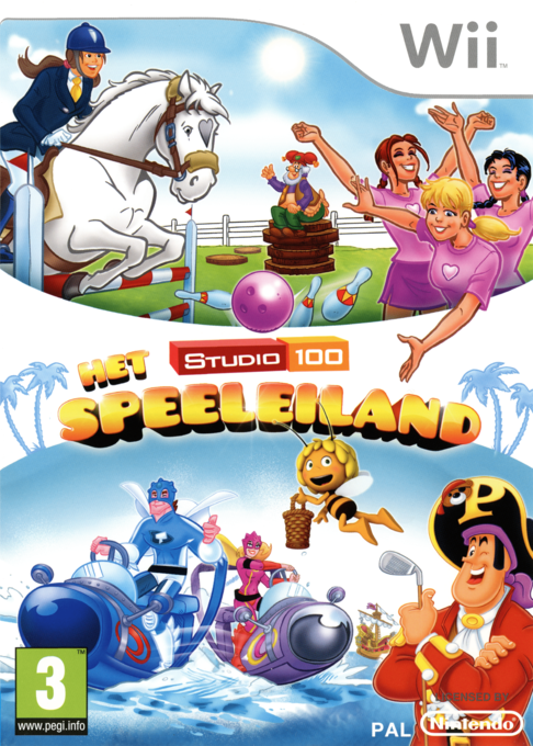 The Studio 100: Play Island box art