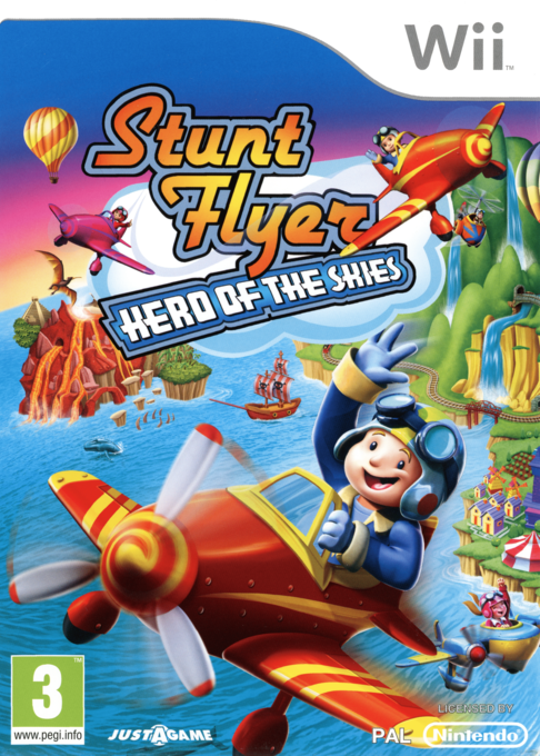 Stunt Flyer - Hero of the Skies box art