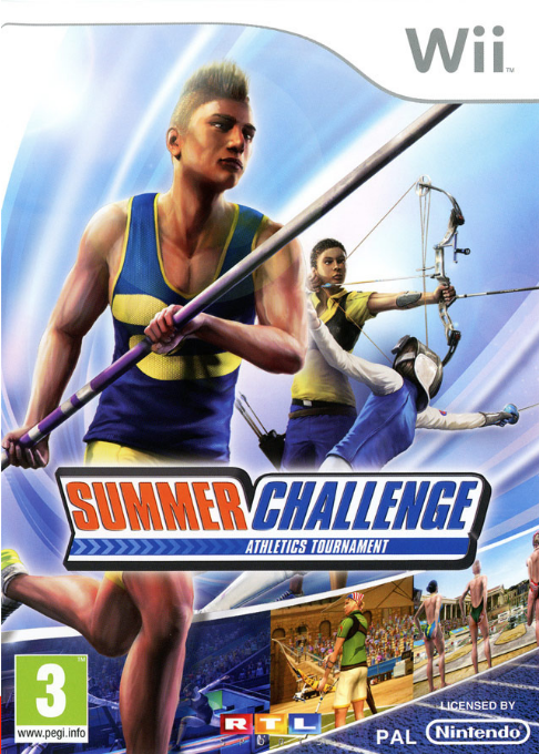Summer Challenge Athletics Tournament box art