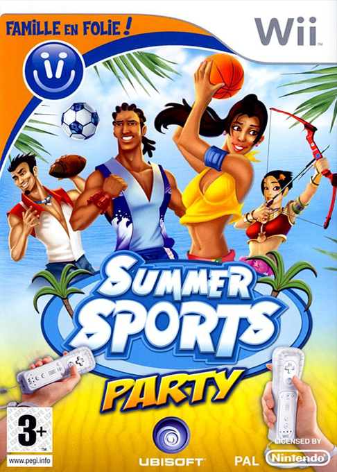 Summer Sports Party — box-2D (FR)