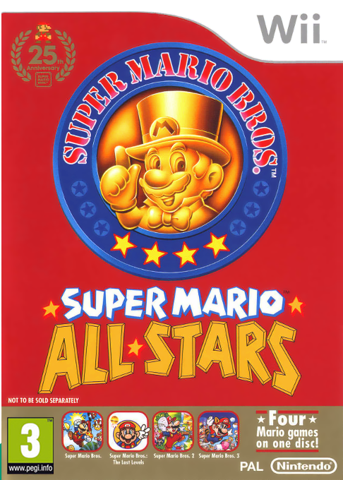 Super Mario All-stars - Edition 25e Anniversaire — box-2D (EU)
