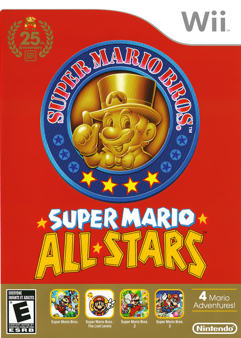 Super Mario All-stars - Edition 25e Anniversaire box art